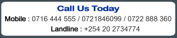 Call Us today