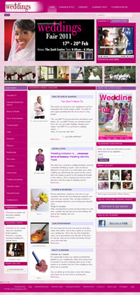Samantha's Bridal Magazine Website
