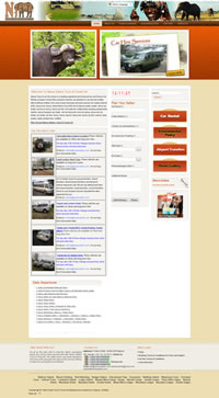Njewa Safaris Tours $ Travel Website