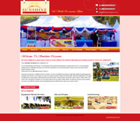 Sunshine Occassions Website